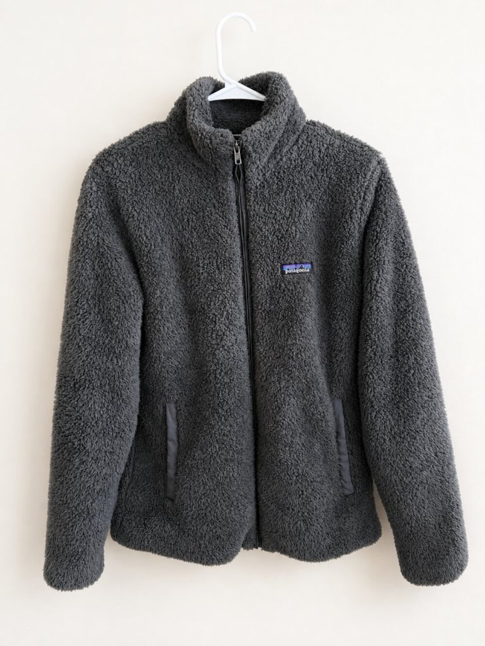 Patagonia Better Sweater Fleece Jacket Large Gray Full Zip Sherpa Cozy Outdoor